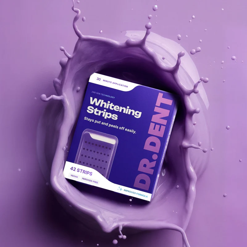 Instant Radiance Purple Whitening Strips